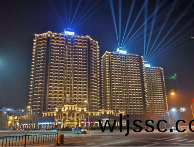 威海(hai)市華瀚大湖公(gong)館樓體及週邊景觀亮化工程